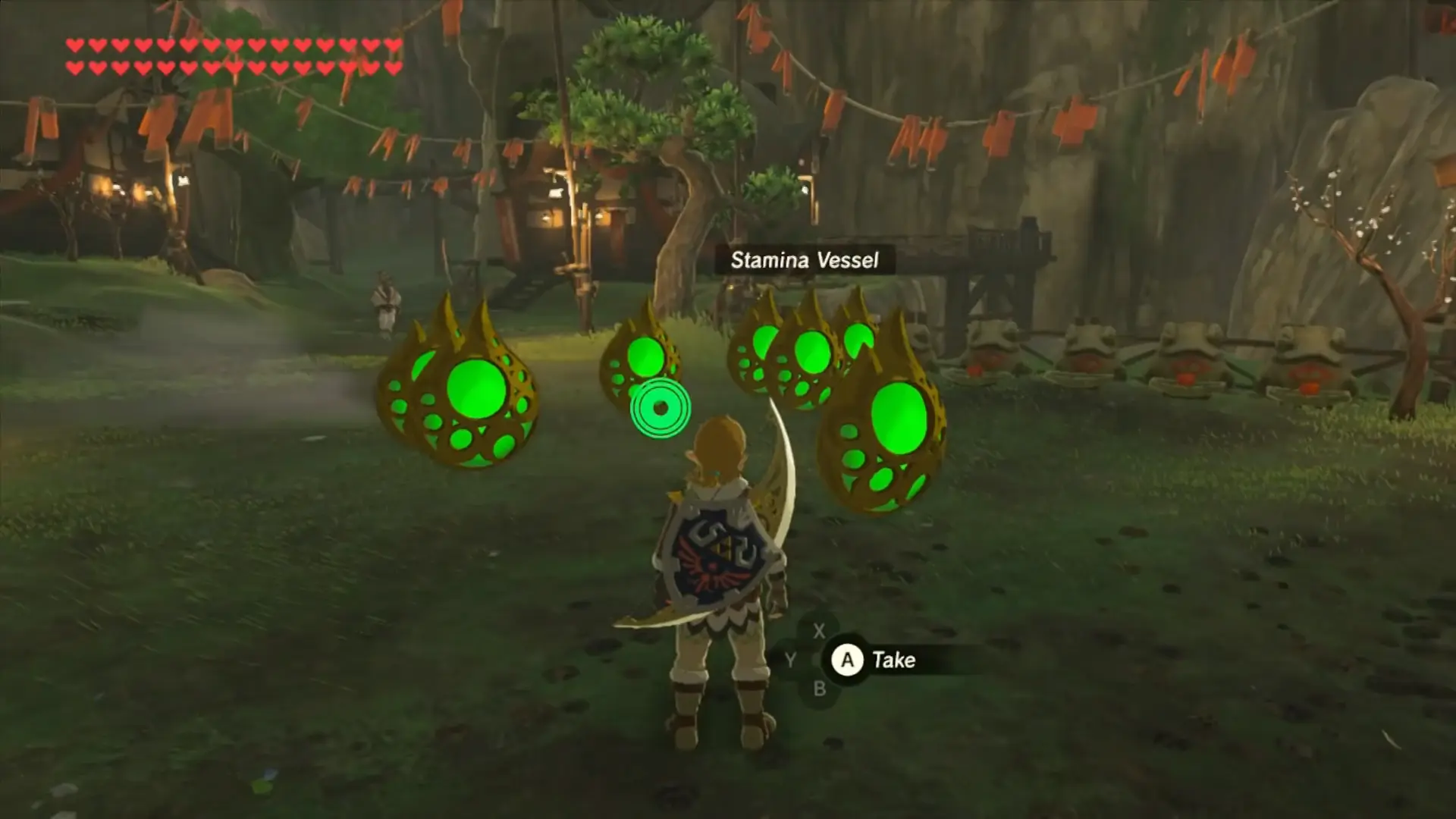 The stamina wheel from The Legend of Zelda: Breath of the Wild shown as a visual reference.